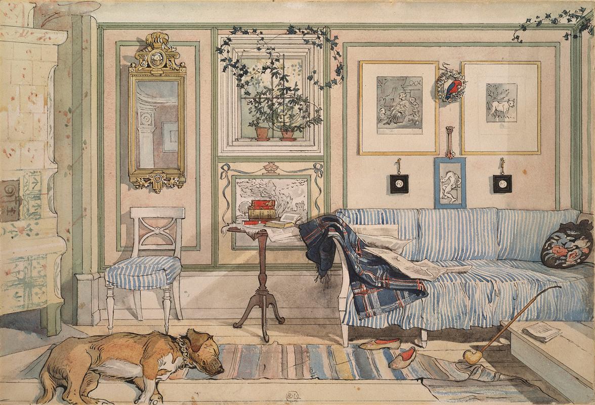 Luxus der Privatsphäre: Das Wohnzimmer